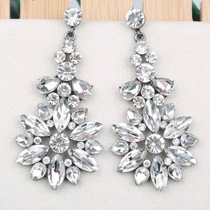 Formal Earring | Crystal Dangle Drop | Fashion Accessories | Wedding Earrings